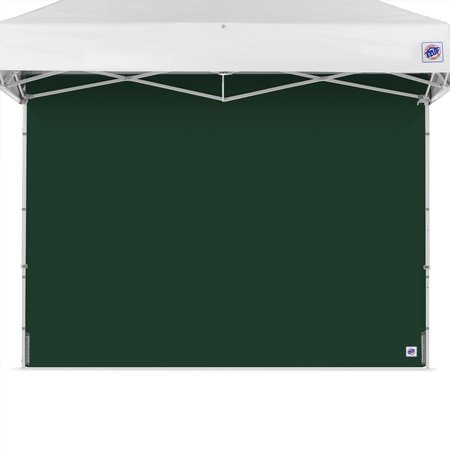 E-Z UP TAA Compliant Sidewall, 8' W x 8' H, Forest Green SWP3FXT8FG